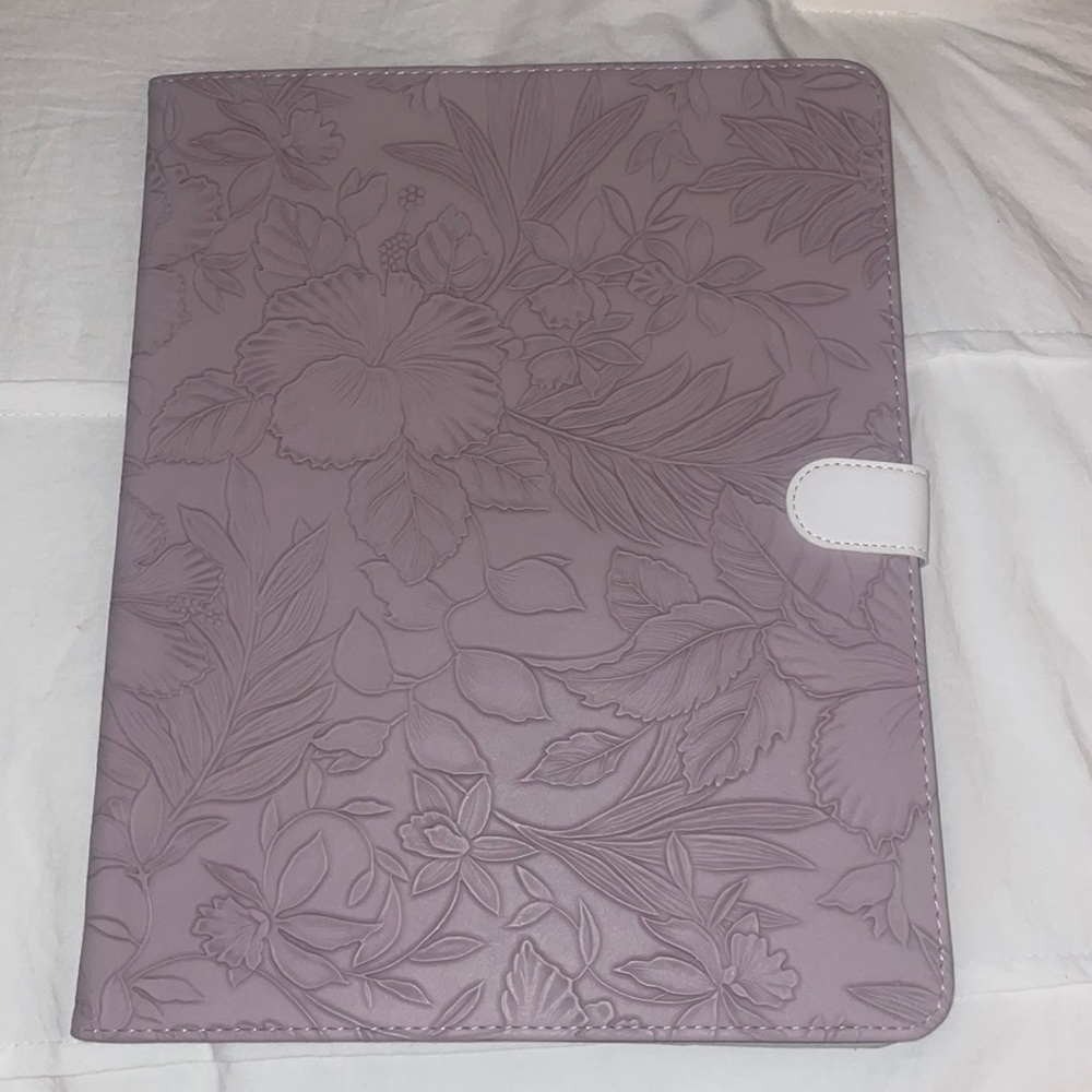 IPAD AIR 13 inch Case light purple floral